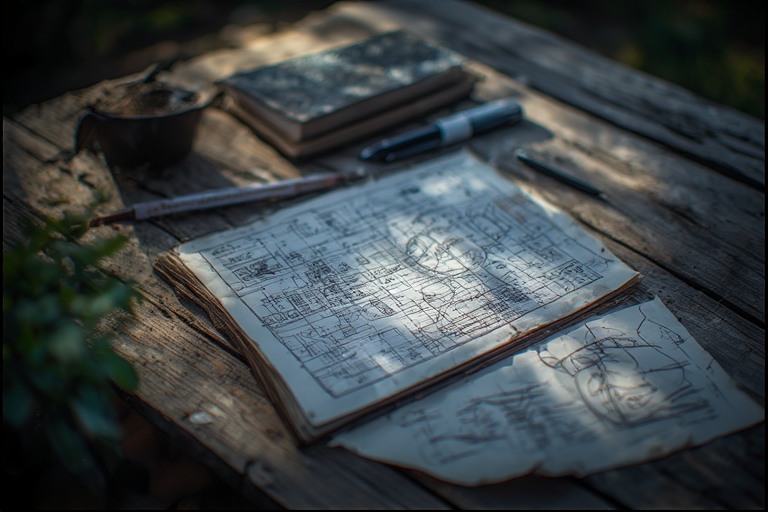 Pagi yang Lembut: Menggambar Sketsa Sederhana Hari Ideal